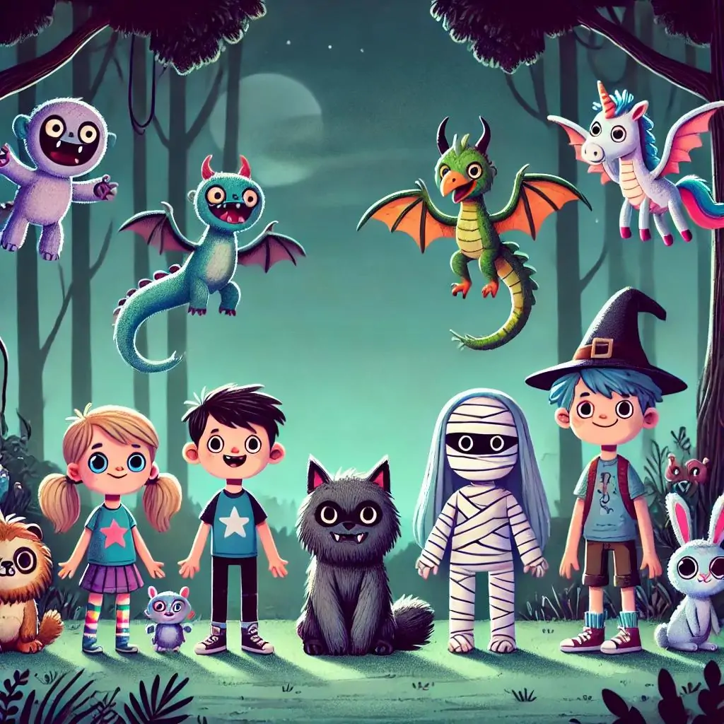 la escuela de los pinos y sus amigos monstruosos