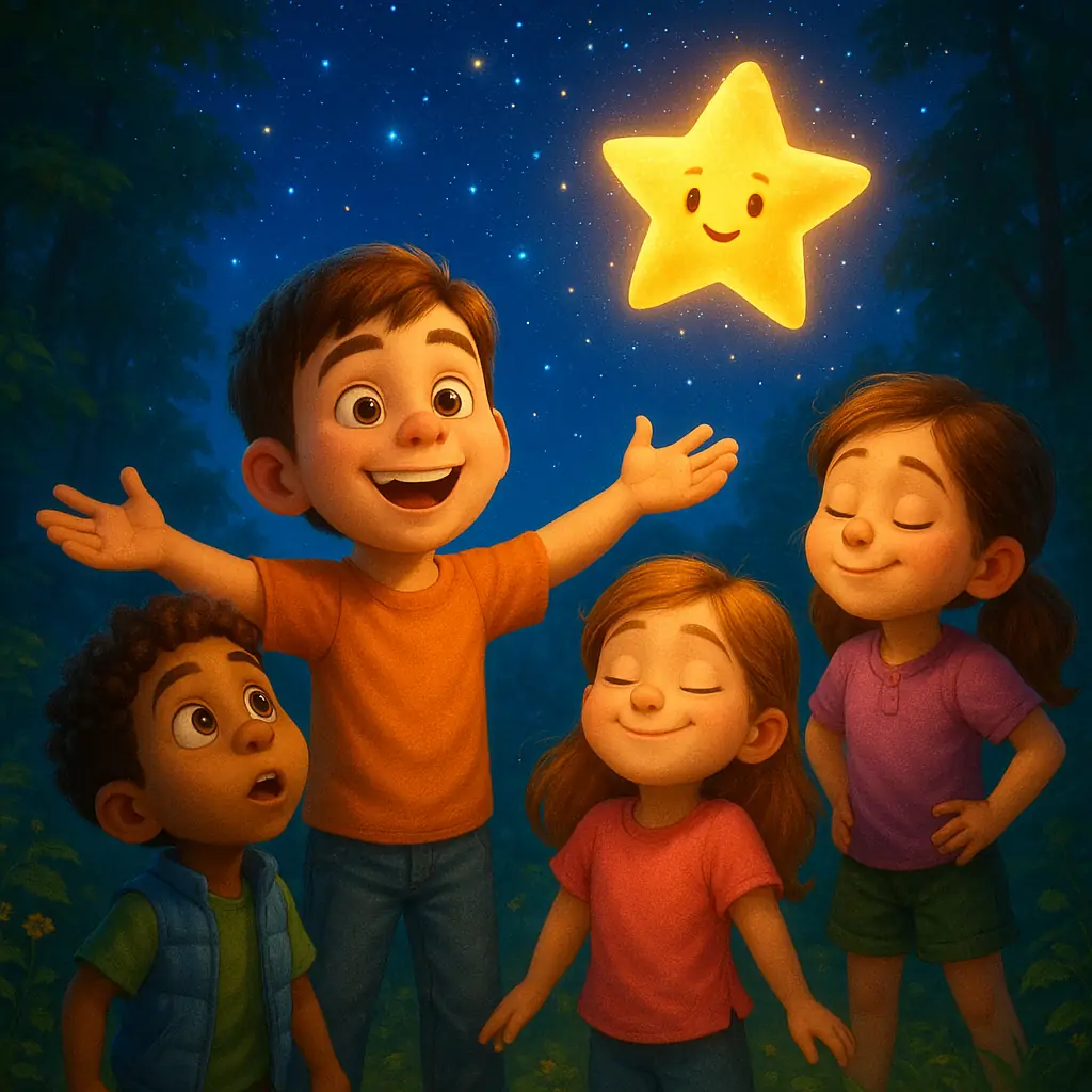 la estrella que llego al corazon de un nino