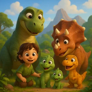 la familia de los reyes escamosos del pasado prehistorico