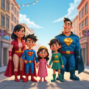 la familia del escudo protector