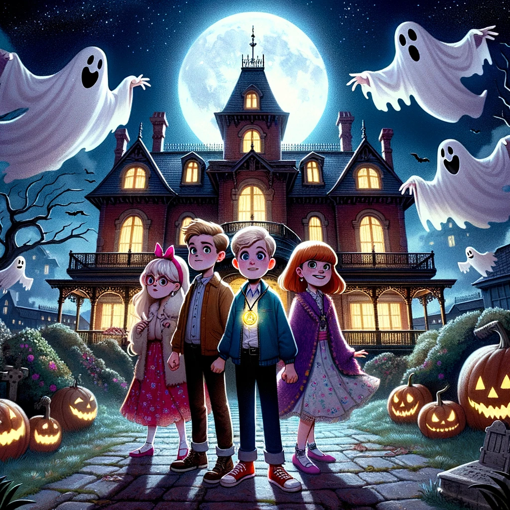 la fiesta de halloween encantada