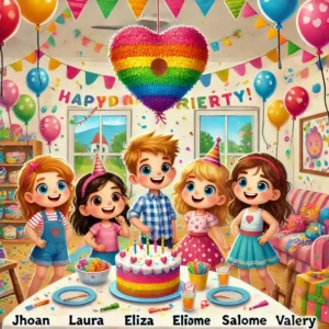 la fiesta de la amistad de jhoan y sus amigas