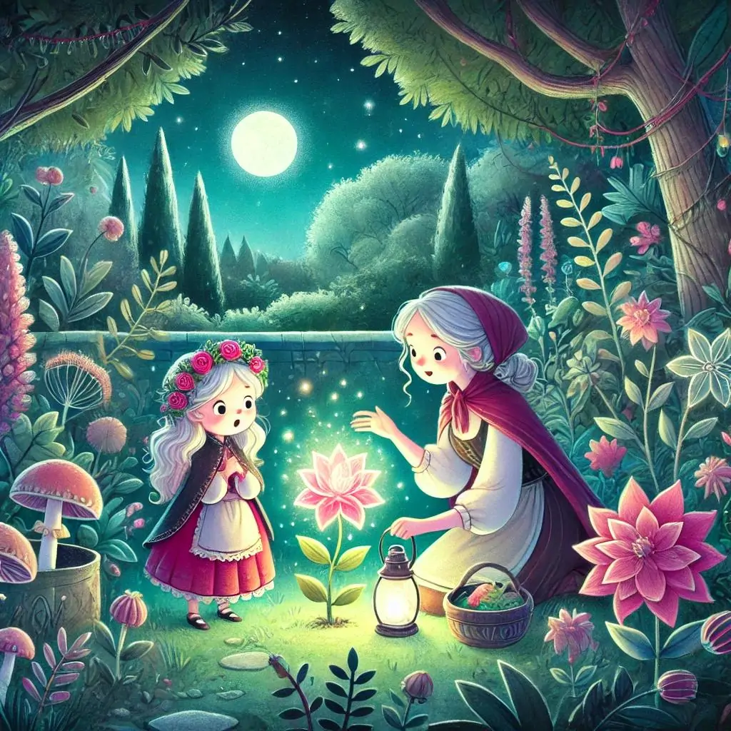 la flor luminosa