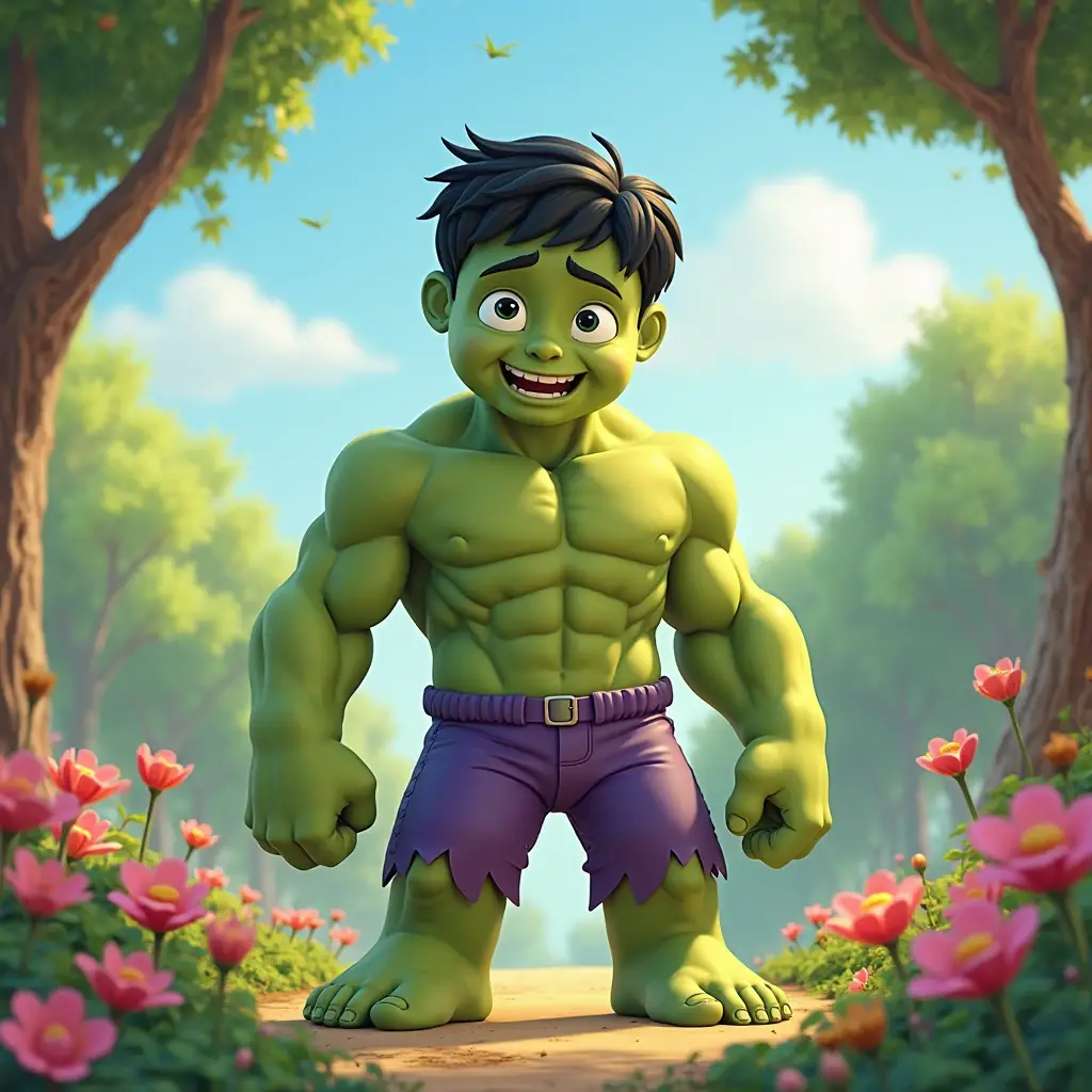 la furia de la amistad cuando hulk aprende a controlar su corazon