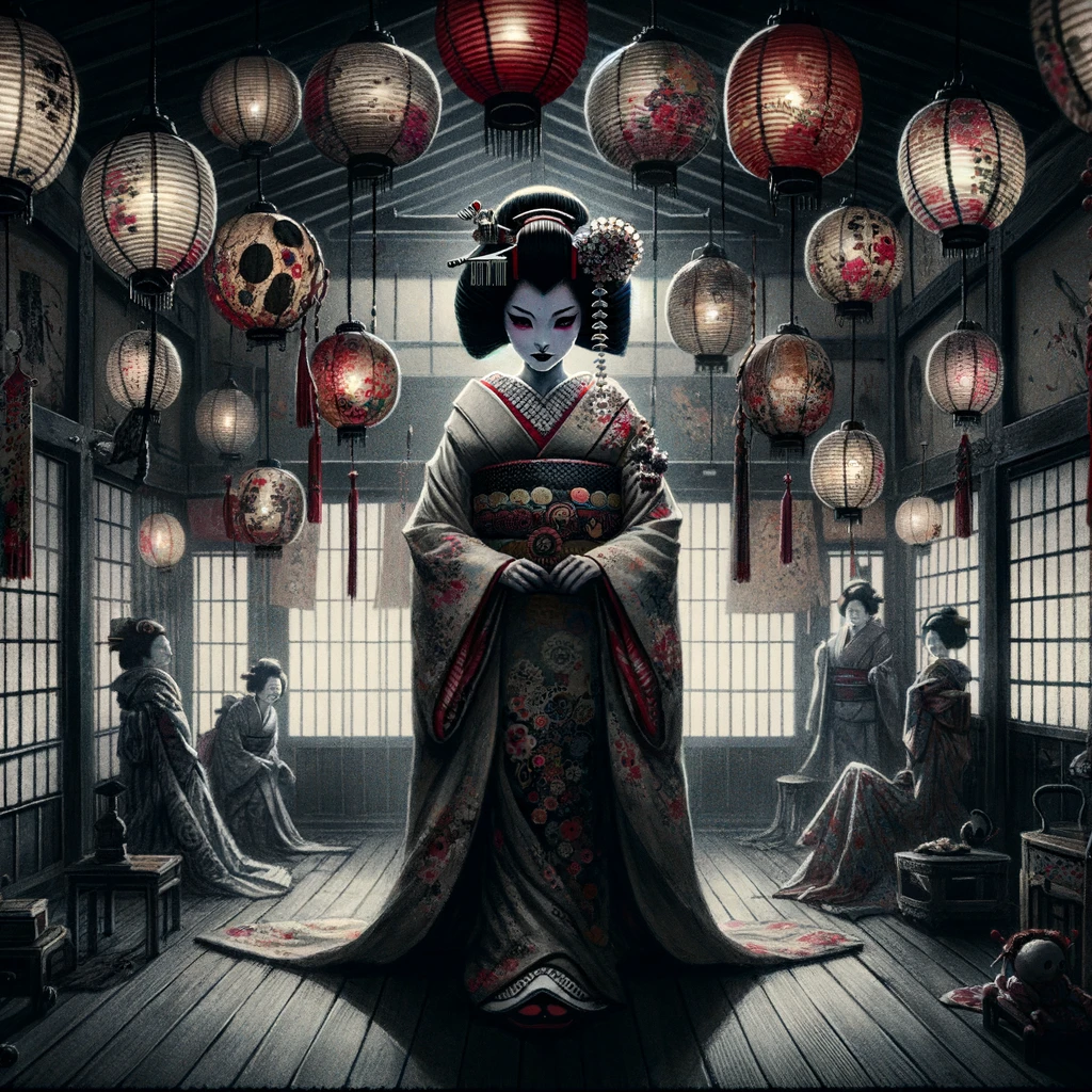 la geisha y las pelucas perdidas