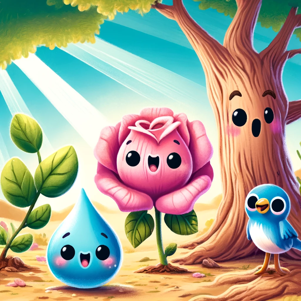 la gota tomasa y el bosque sediento de agua