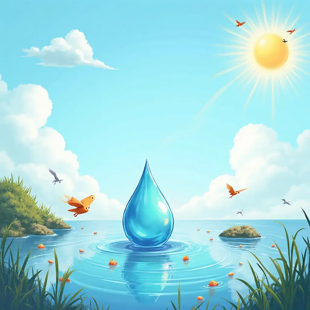 la gotita viajera un recorrido emocionante a traves del cielo y el mar (1)