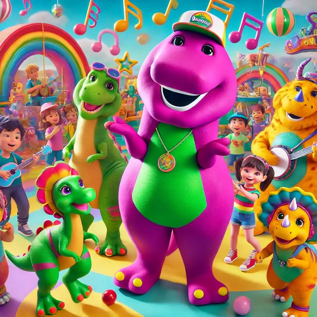 la gran aventura de barney y sus amigos