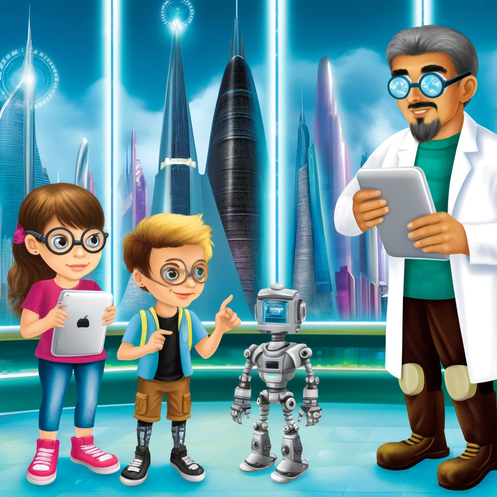 la gran aventura de karen y julian en futuroville