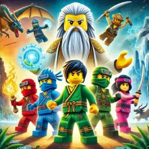 la gran aventura de ninjago y el poder de las armas doradas