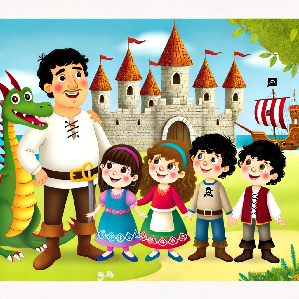 la gran aventura de papa y sus hijos