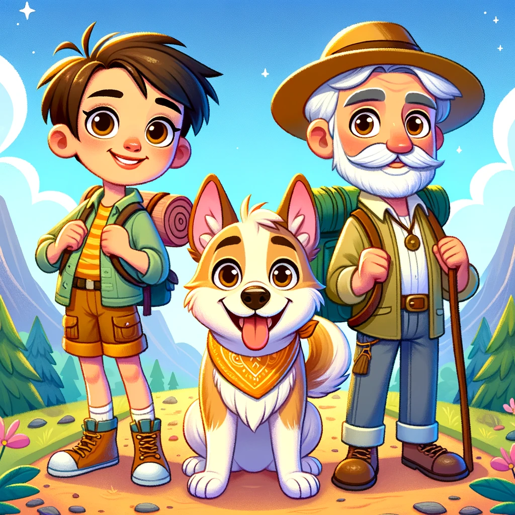 la gran aventura de tayma kenia y papa