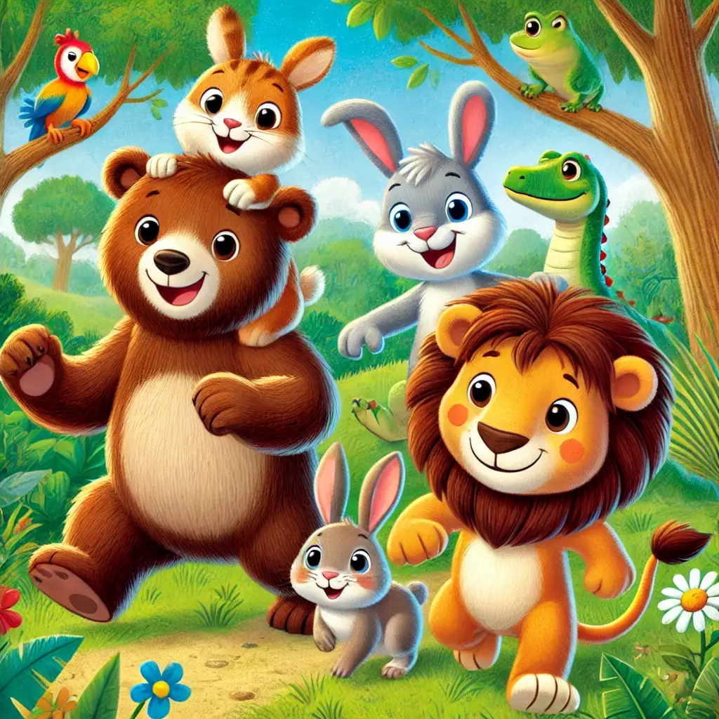 la gran aventura en el bosque de los amigos peludos (1)