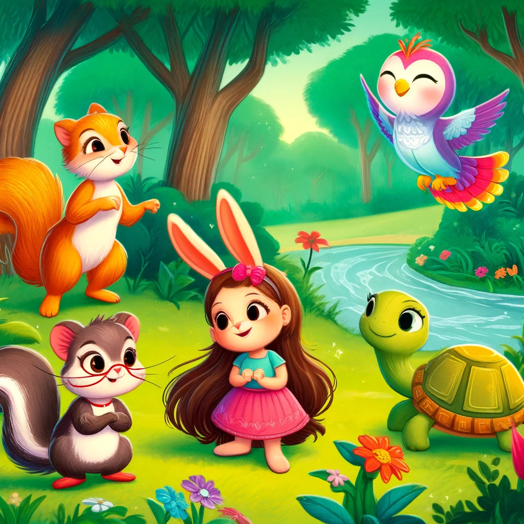 la gran aventura en el bosque encantado