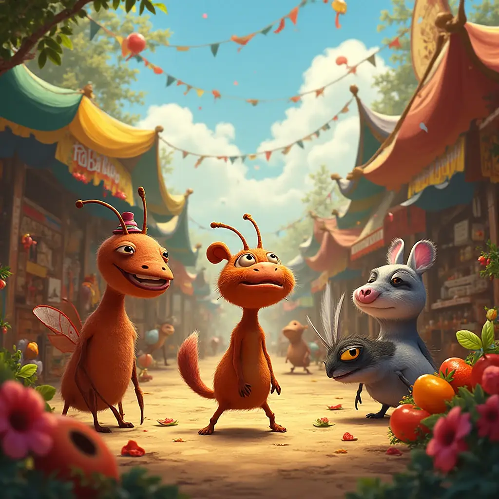 la gran fiesta de la feria de las criaturas una aventura de amistad y engano