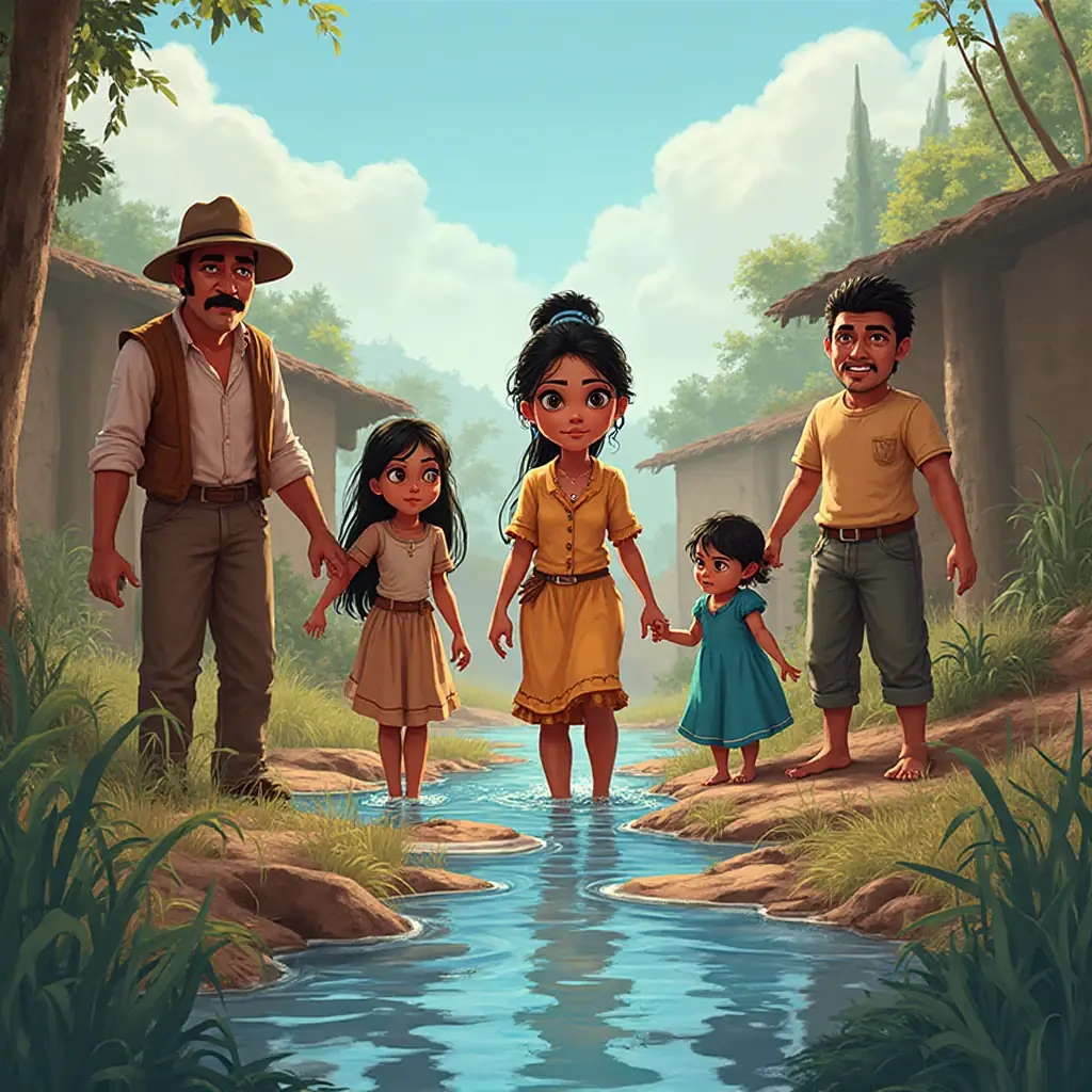 la hija del rio seco un giro de destino en las aguas del poder