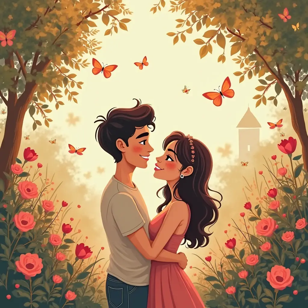 la historia de amor que florecio en nuestro jardin de suenos (1)