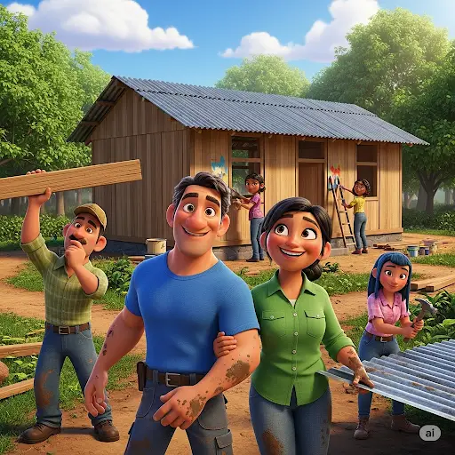 la historia de cuatro cruces una escuela nacida del esfuerzo y la union comunitaria