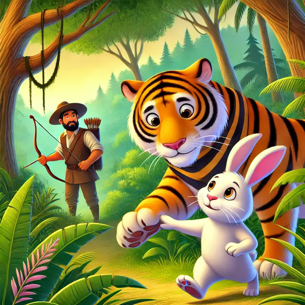 la historia del tigre valiente y la liebre astuta (1)