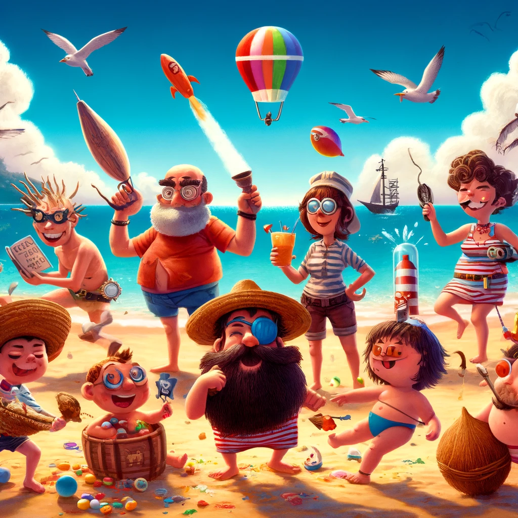 la increible competencia de batazos playeros