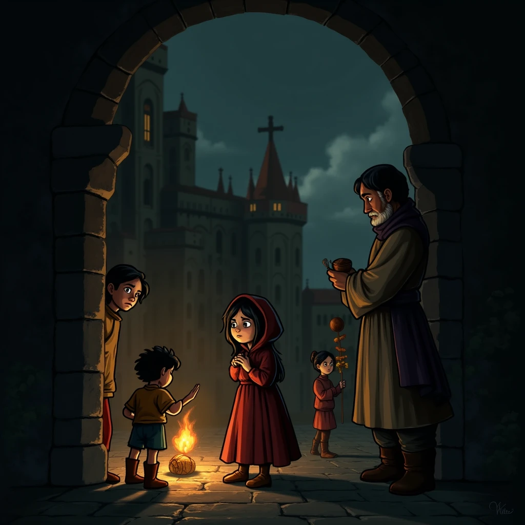 la infancia perdida en la sombra de la edad media el llanto de lupita