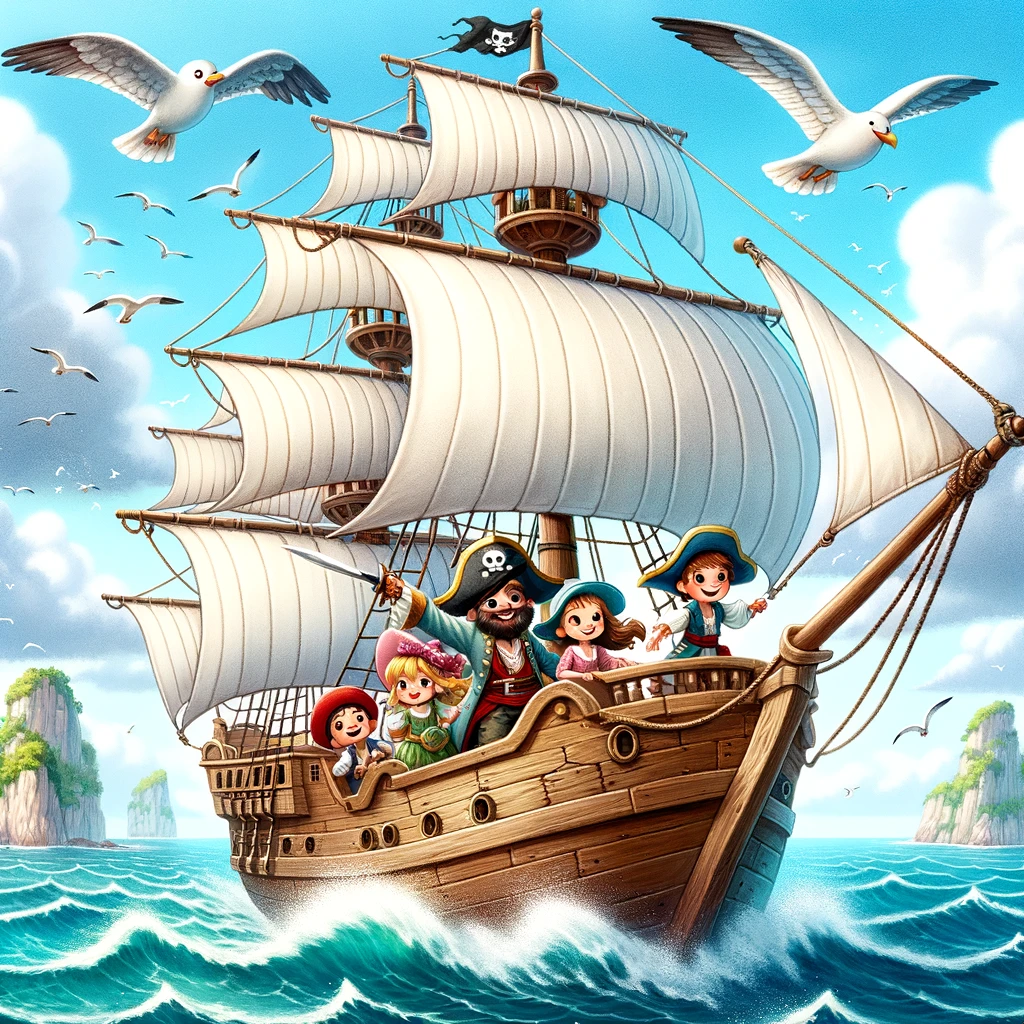 la isla de los pequenos piratas