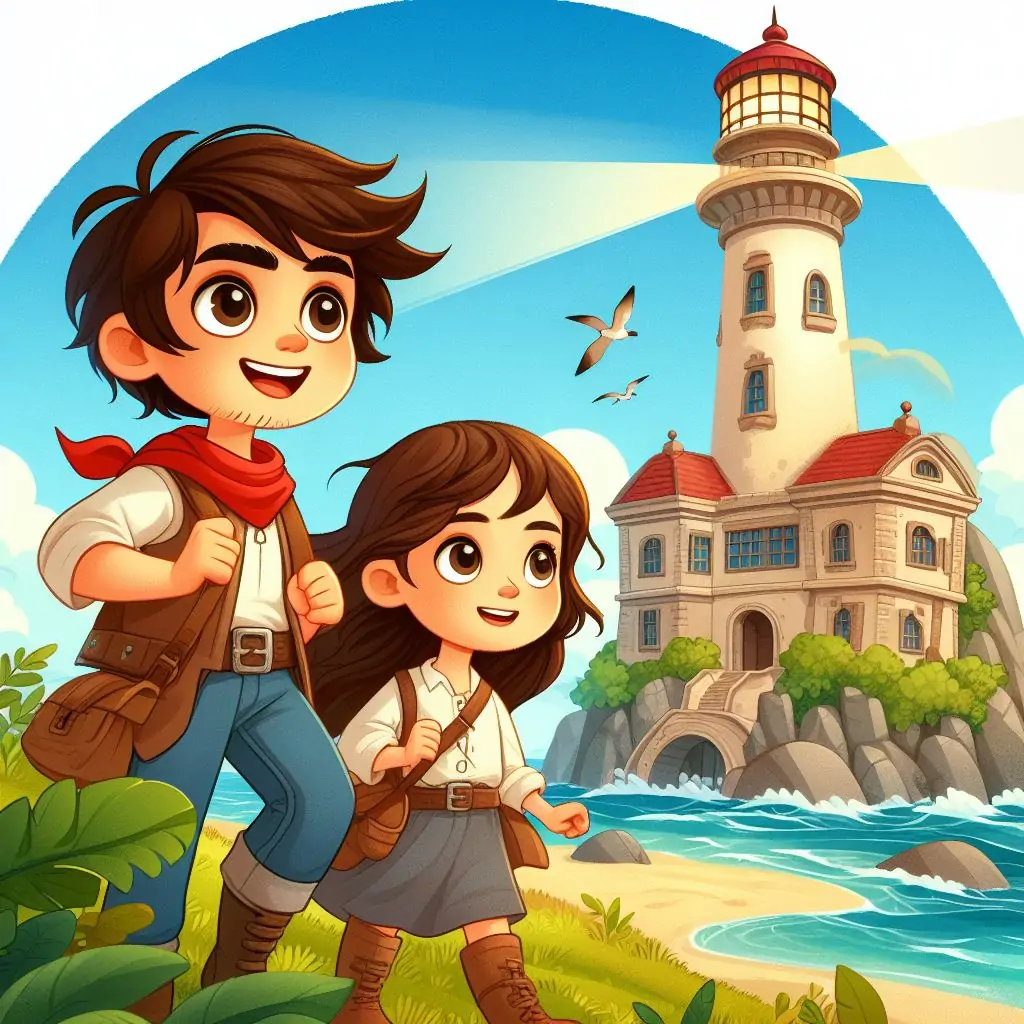 la isla del faro encantado