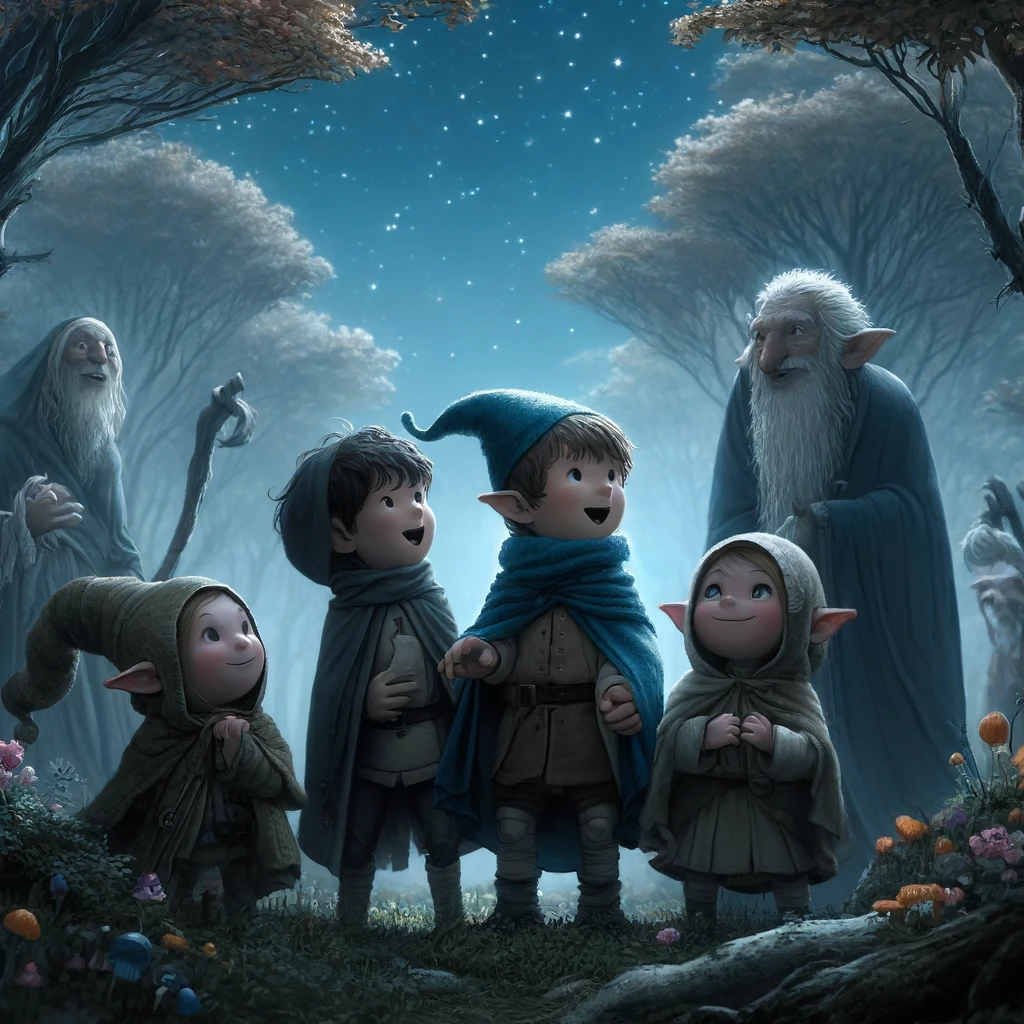 la leyenda de los guardianes escondidos del bosque encantado