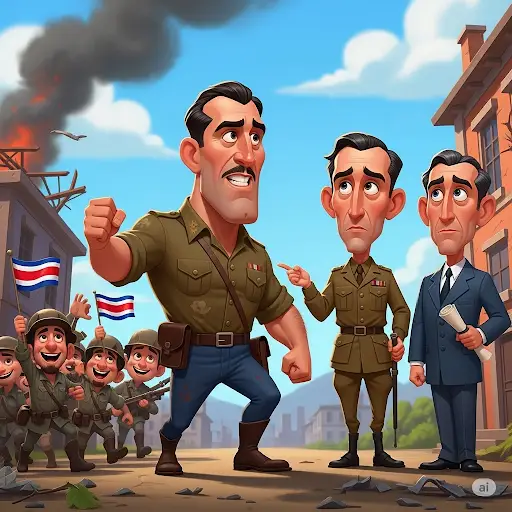 la llama de la libertad en la tierra de tico