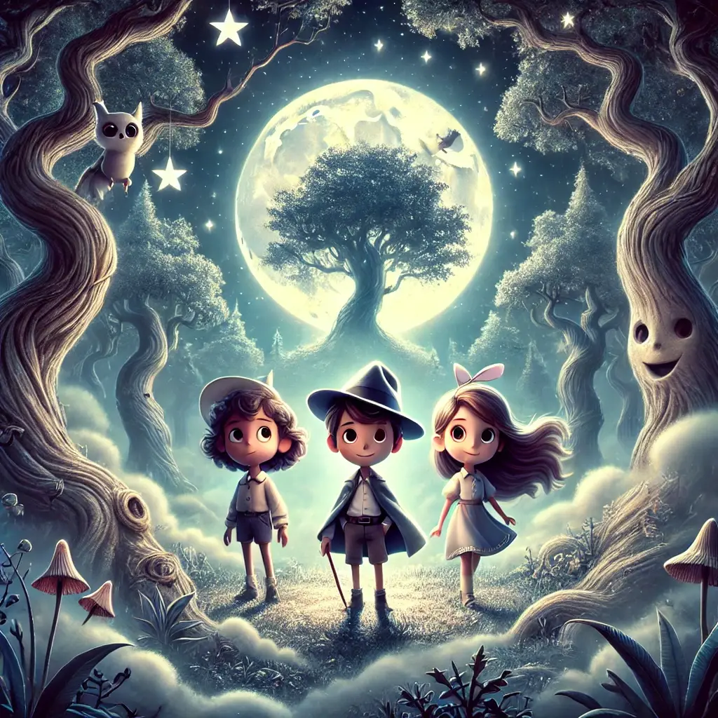 la luz de la luna en un bosque de suenos perdidos (1)