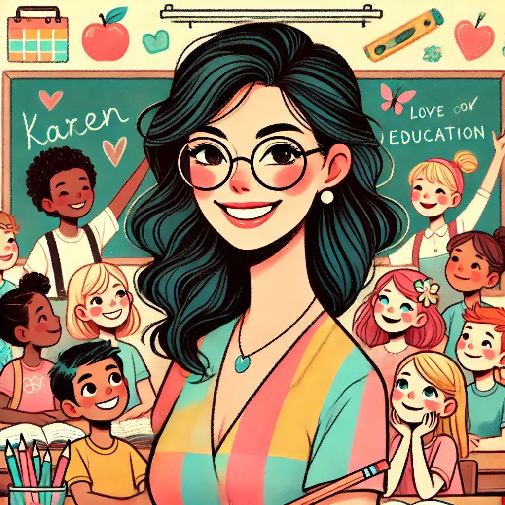 la maestra que siempre sono en ensenar con el corazon (1)