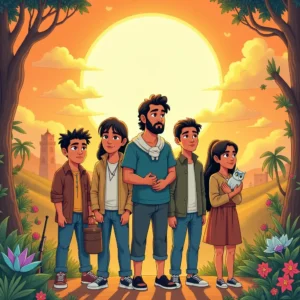 la magia de la amistad en el pueblo del sol y la luna un viaje a traves de los sentidos y el corazon
