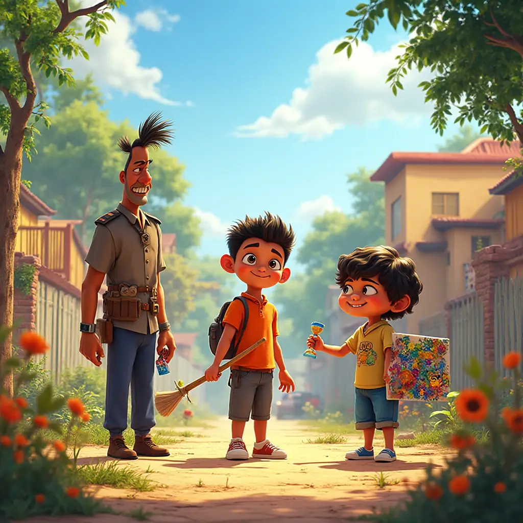 la magia de la union un barrio renacido con amor y sonrisas