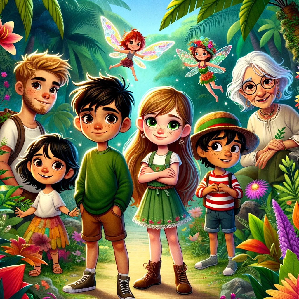 la magia de los cinco viajeros