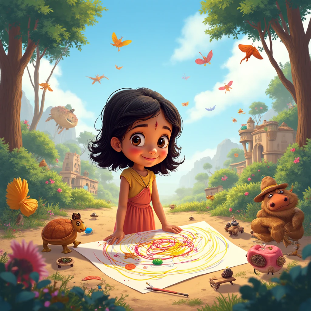 la magia del lapiz de anahi un mundo de fantasia rescatado por la imaginacion