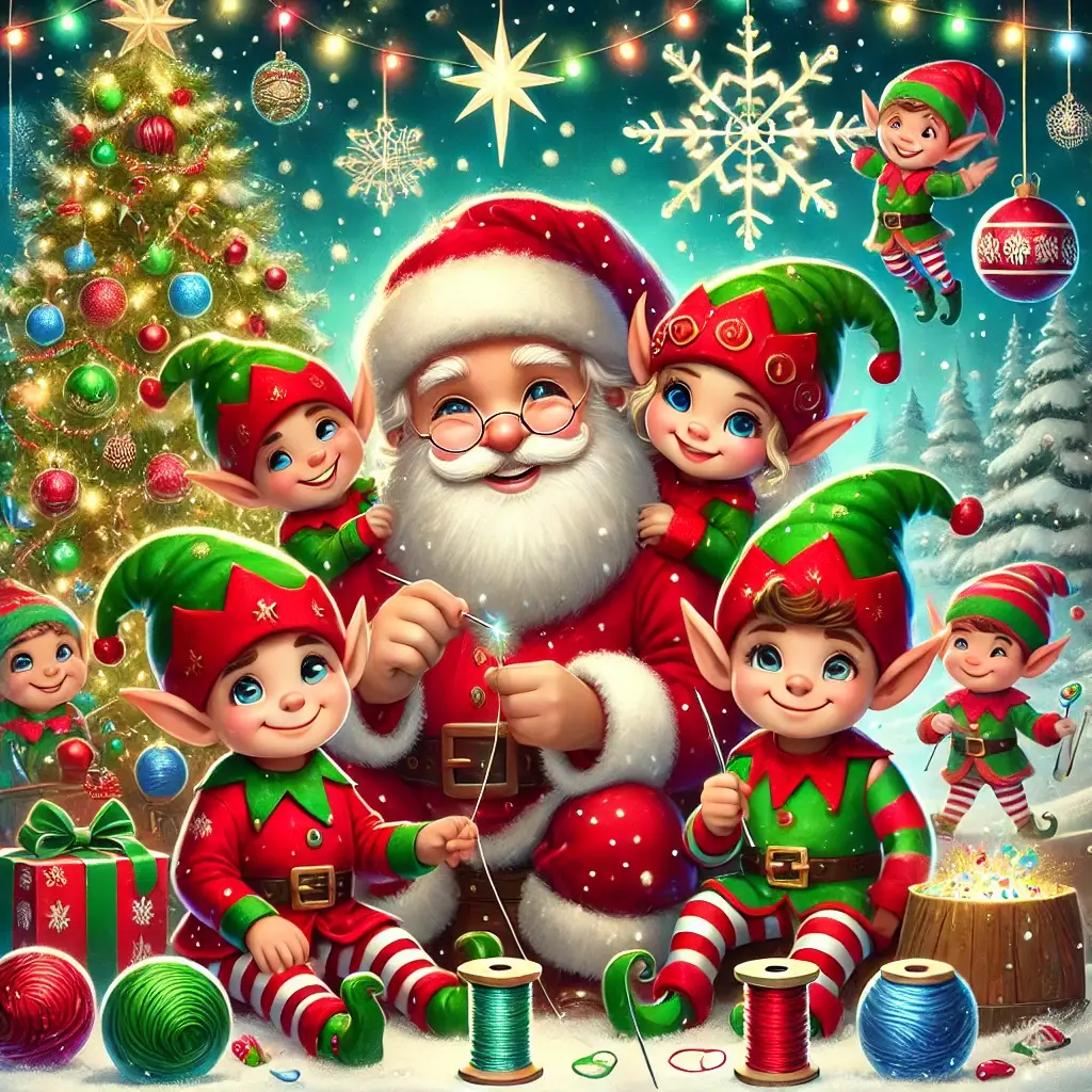 la magica visita de los duendes de santa claus (1)