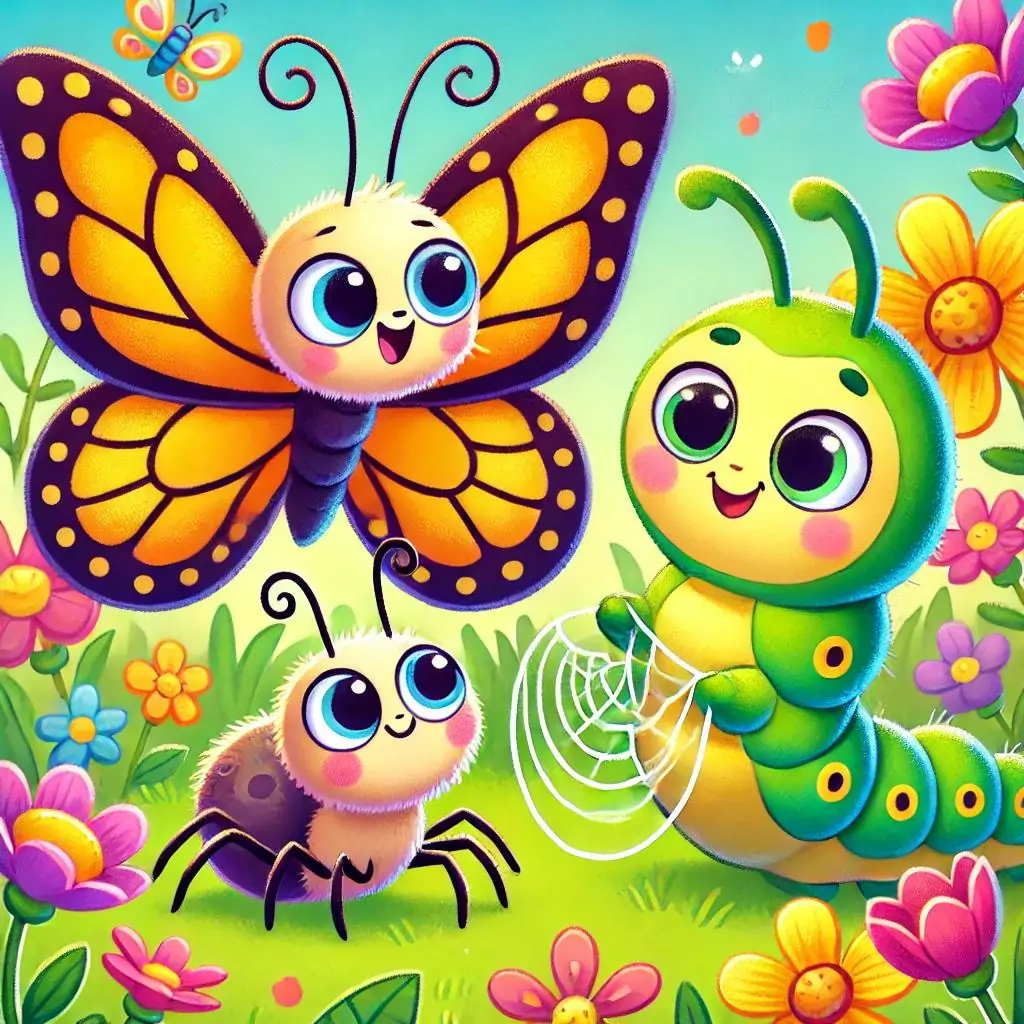 la mariposita y sus amigos
