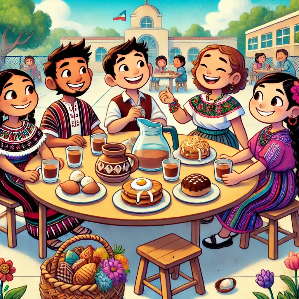 la mesa compartida de la amistad y las tradiciones (1)