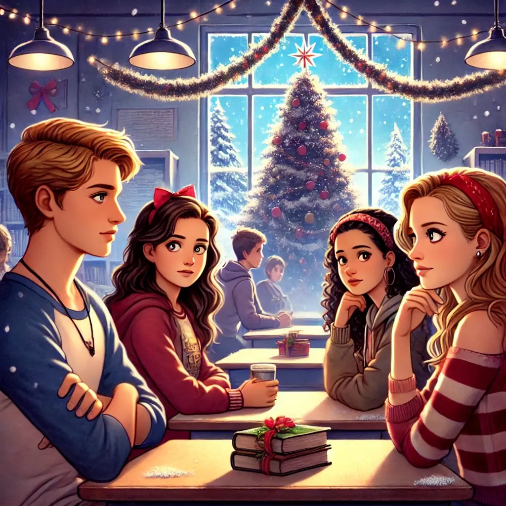 la navidad en el colegio