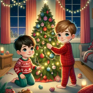 la navidad magica de mateo y santiago