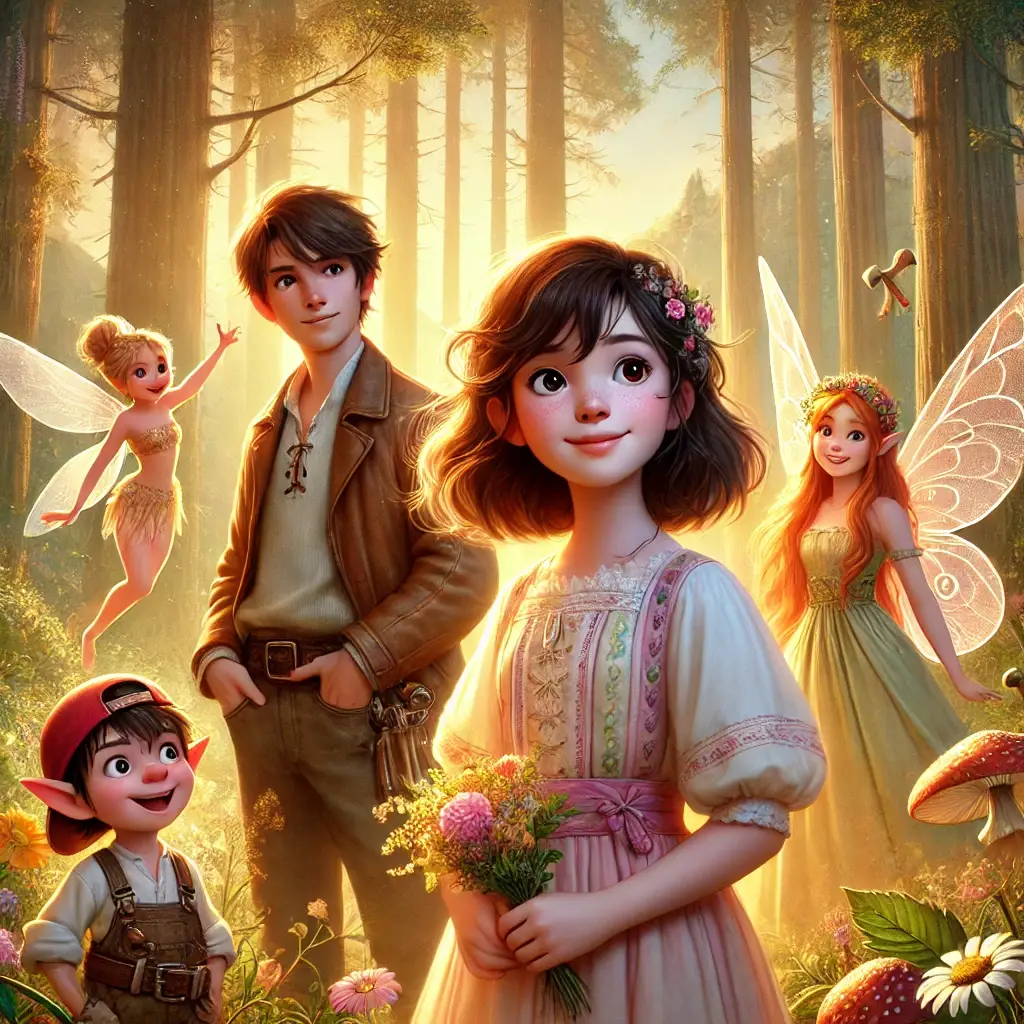 la nina que encontro la magia en el corazon del bosque (1)