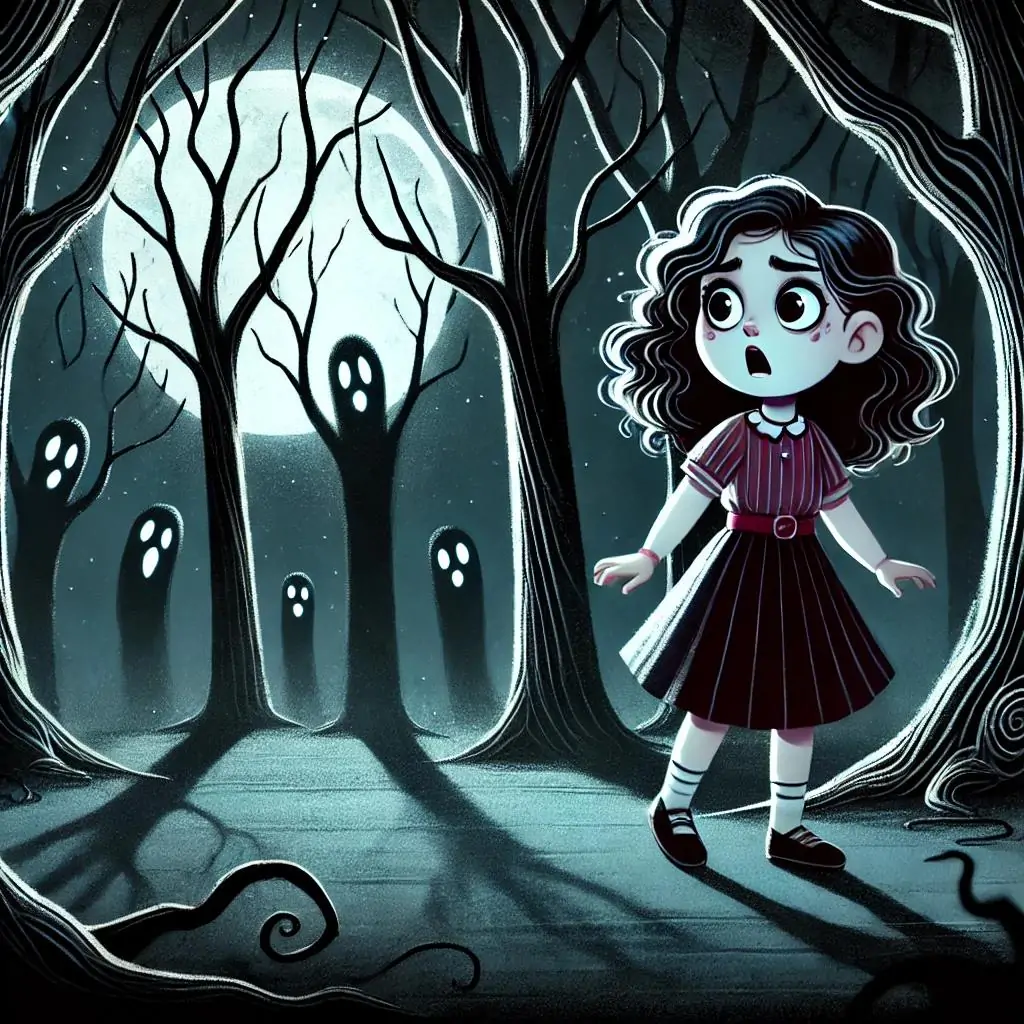 la noche de mariam en el bosque encantado