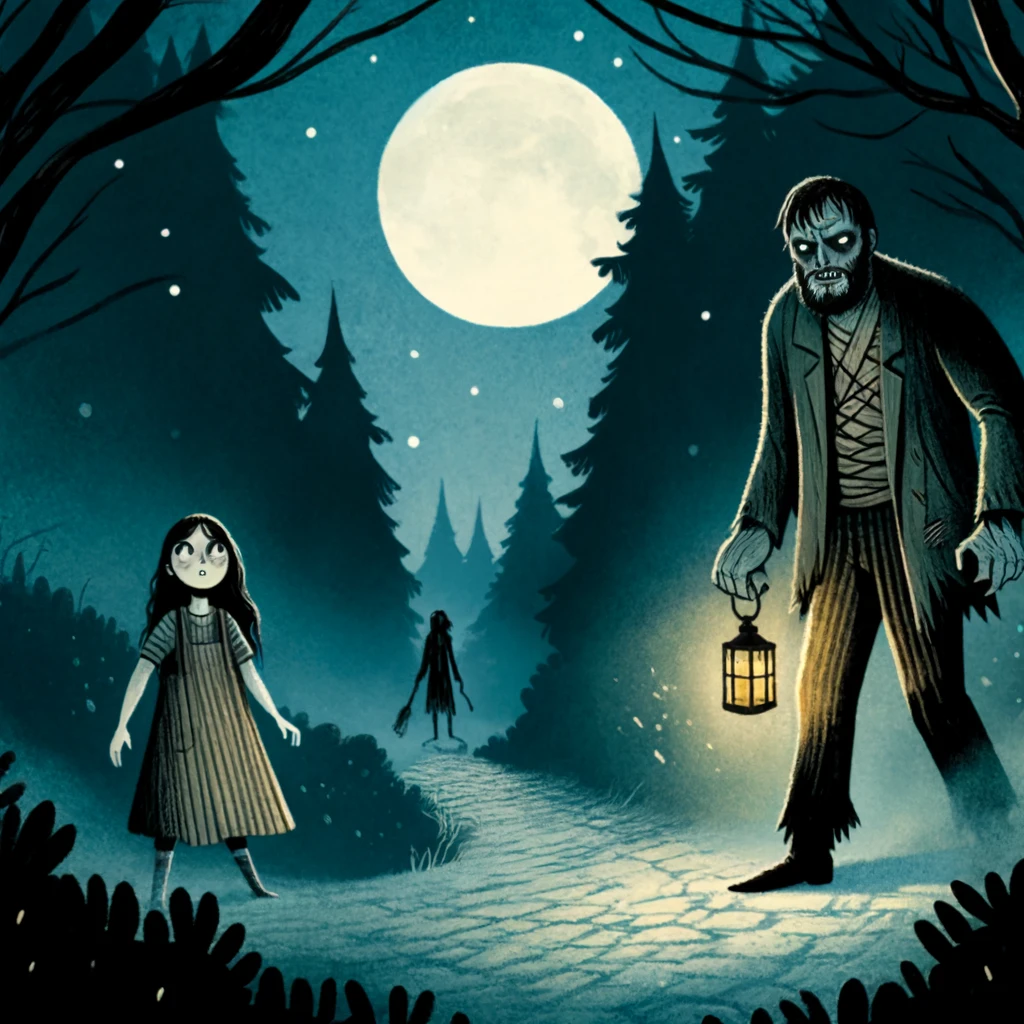 la noche del bosque susurrante