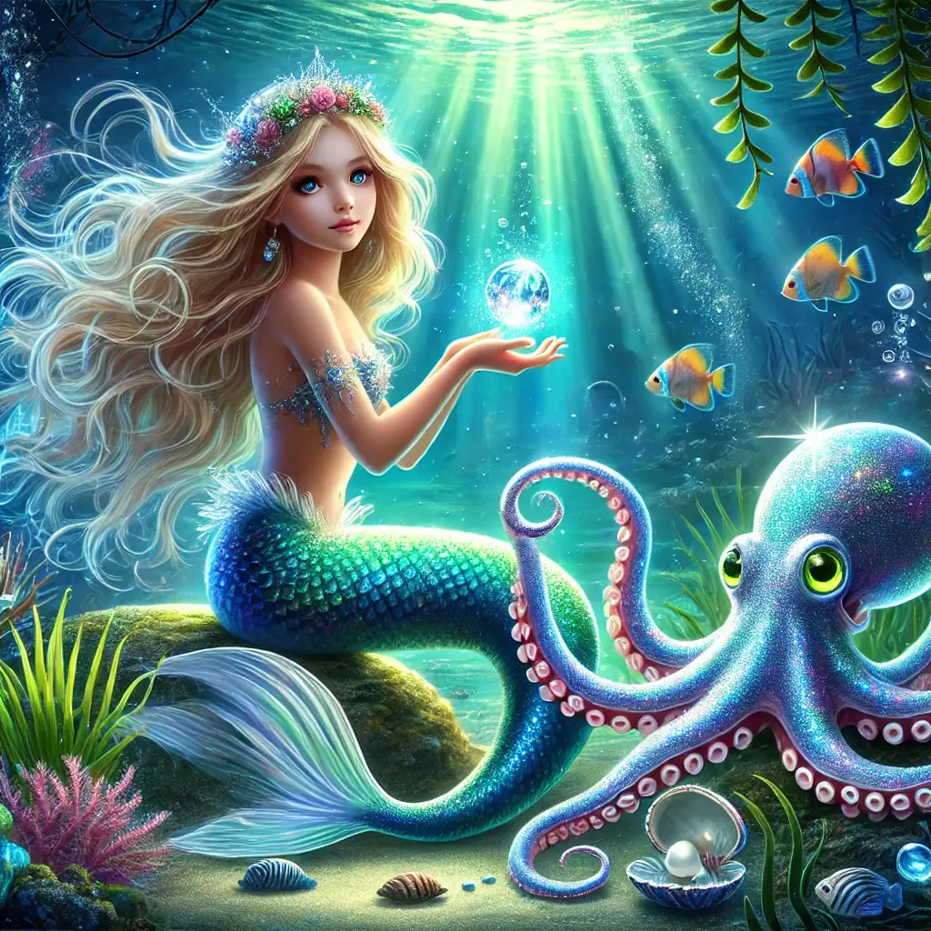 la onda magica de la sirena de las perlas encantadas