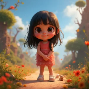 la pequena yulissa y su mundo de fantasia y amor por los animales (1)