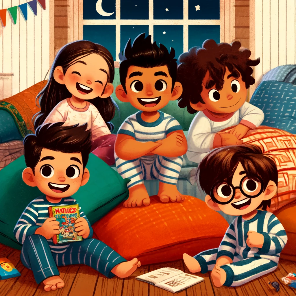 la pijamada magica de jhoan y sus amigos
