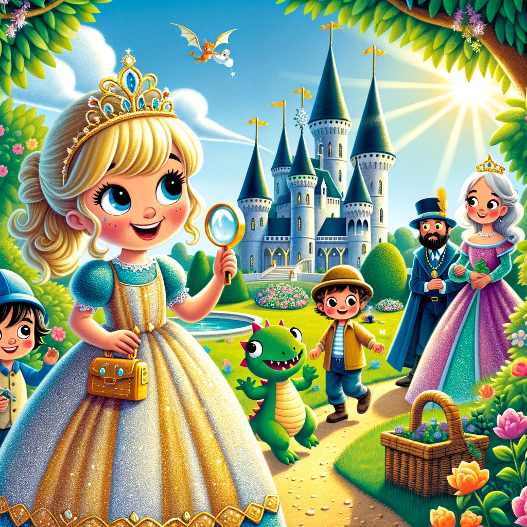 la princesa carla y el misterio del jardin encantado