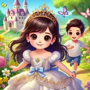 la princesa cielo y el jardin magico