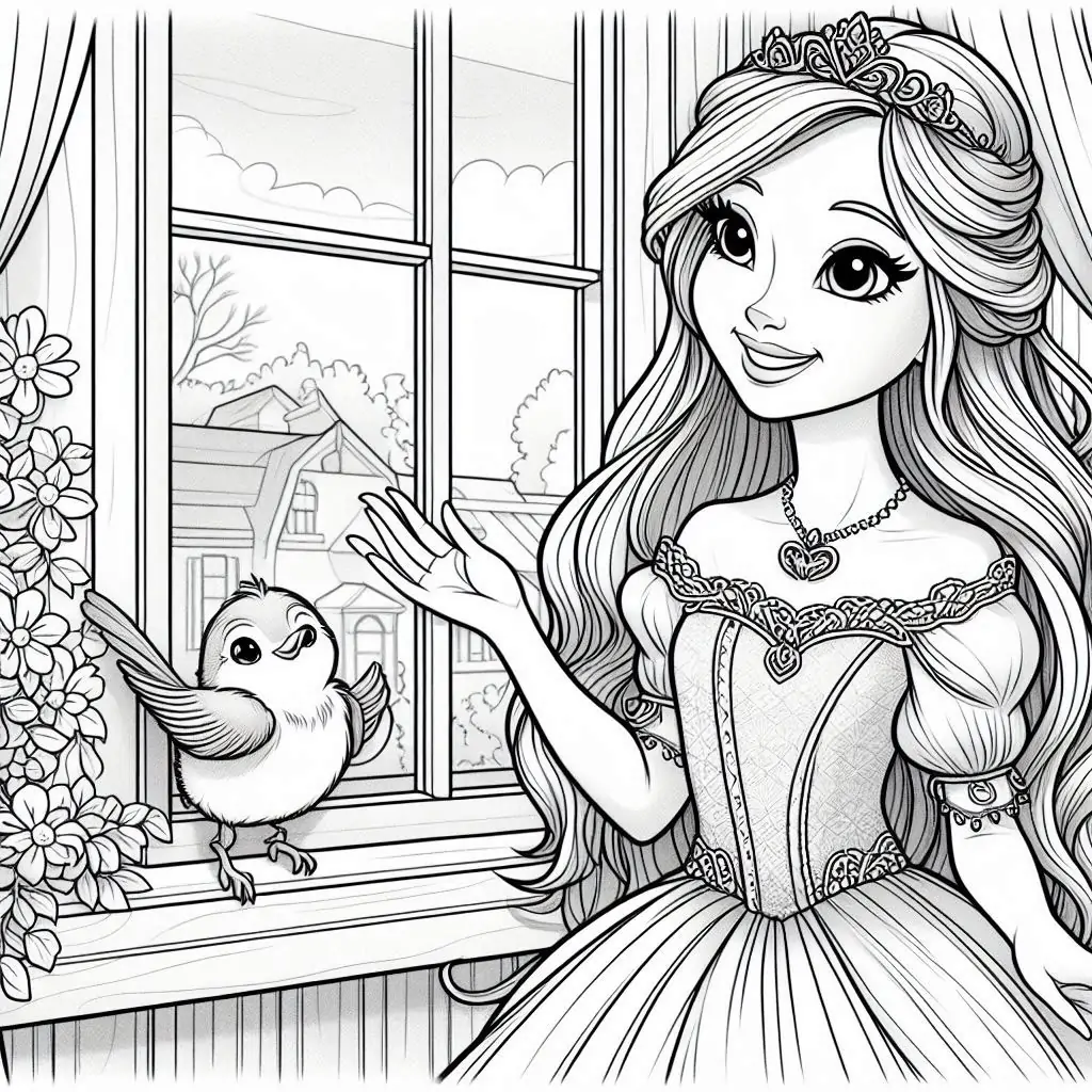 la princesa elena y el pajarito cantor