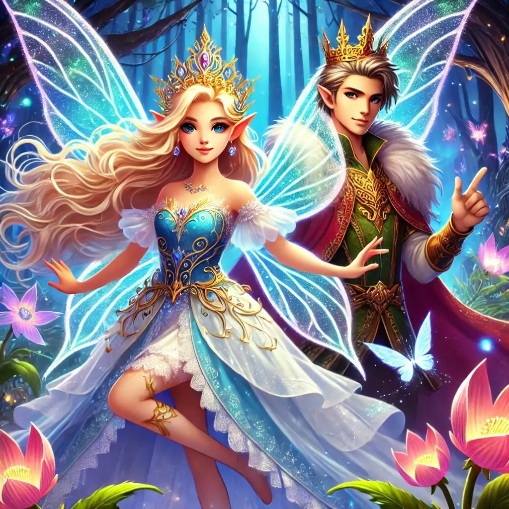 la princesa hada y el rey ambicioso